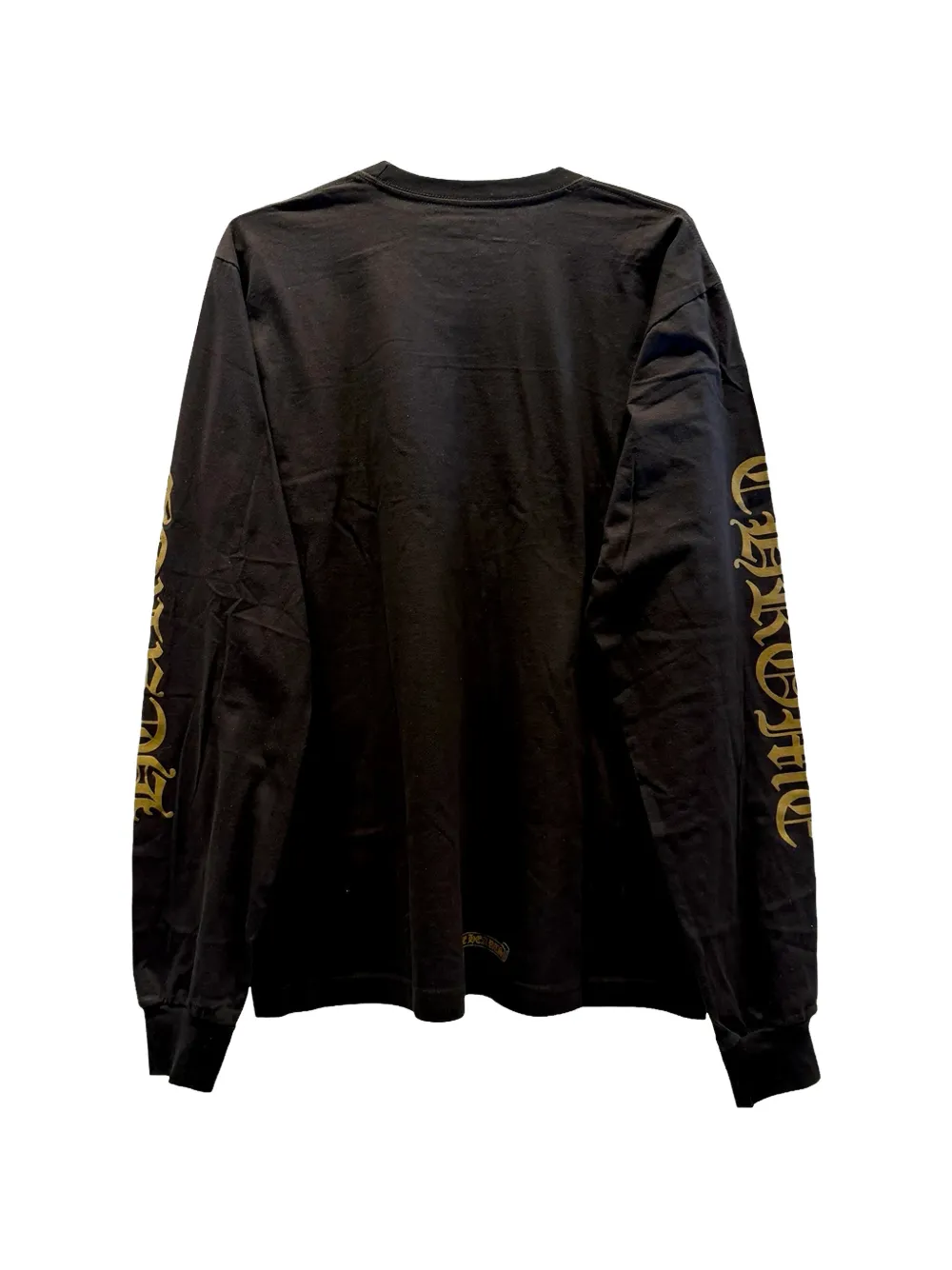 Chrome Hearts Top met logoprint Zwart