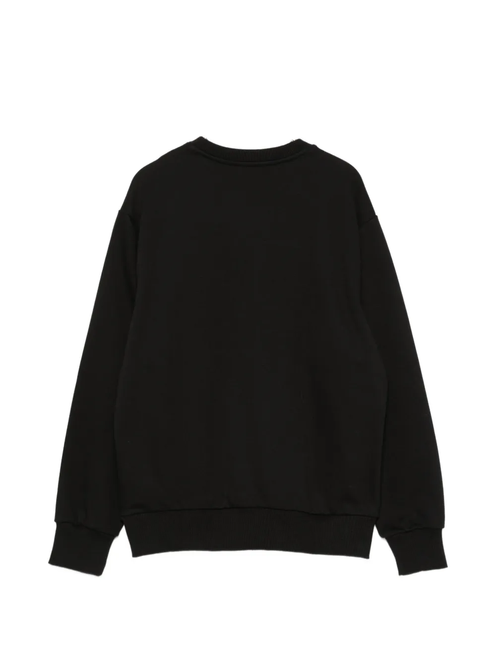 Diesel Kids Smonkey graphic-print crew-neck sweatshirt Zwart