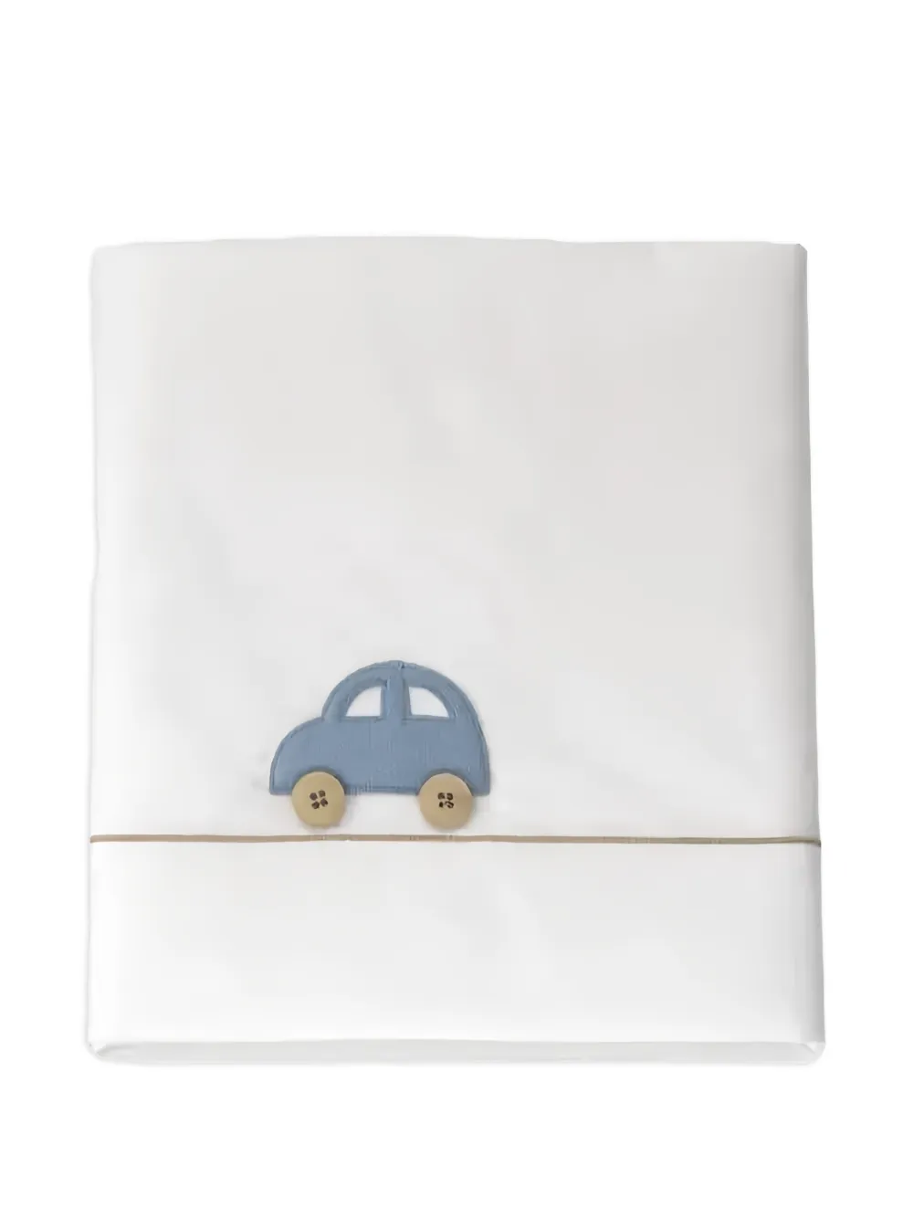 Colorichiari car-patch button-detail sheet - Bianco