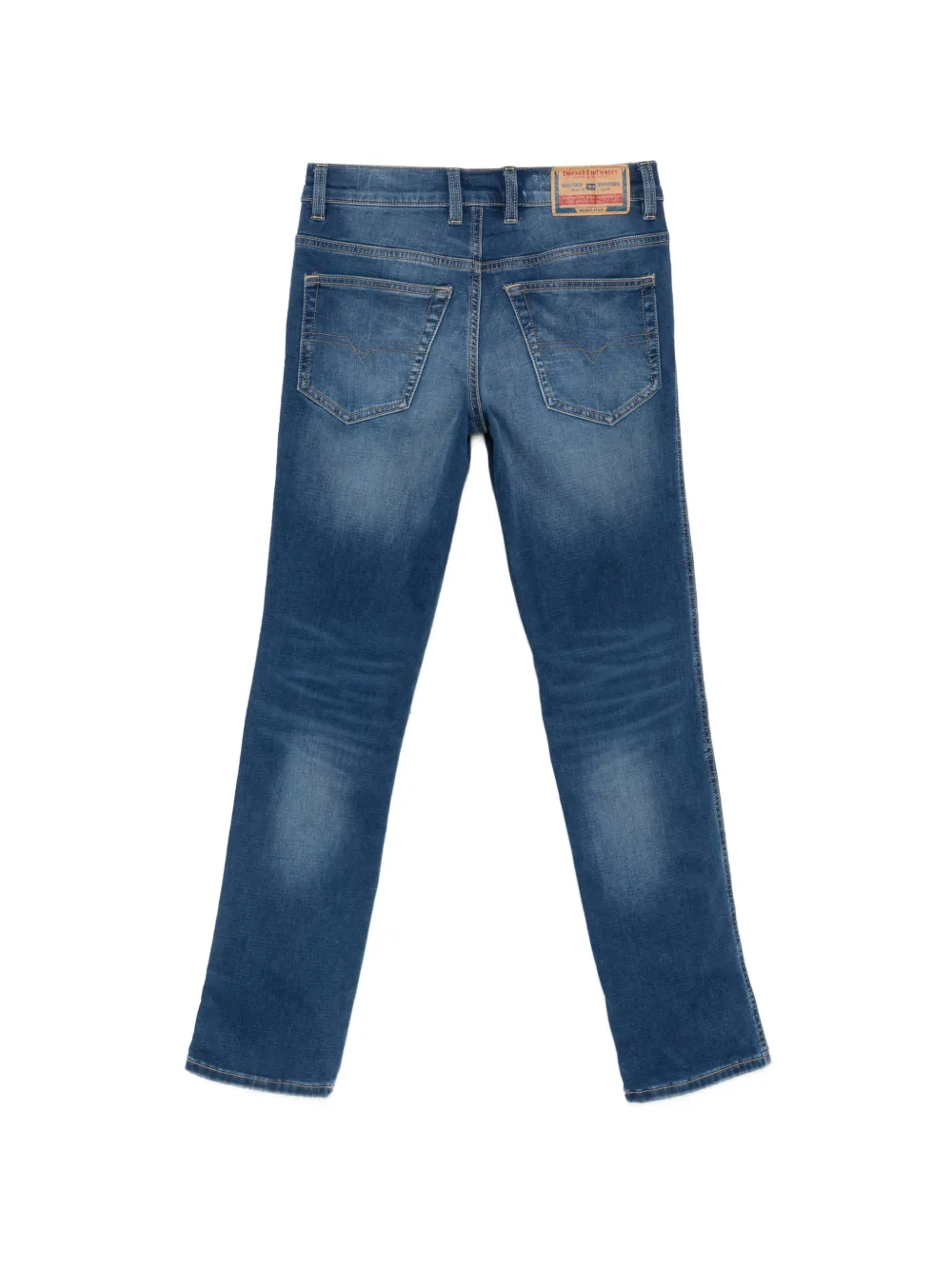 Diesel Kids Jeans met vervaagd effect en vijf zakken Blauw