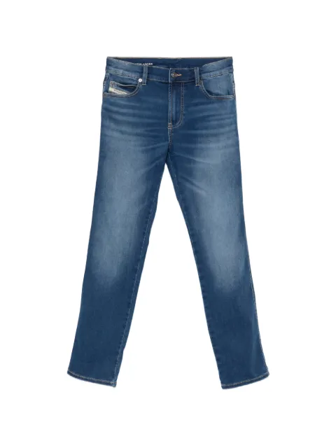 Diesel Kids faded-effect five-pocket jeans
