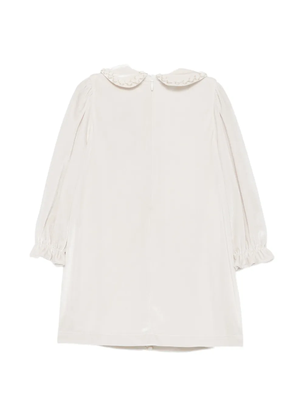 Patachou Fluwelen jurk Beige