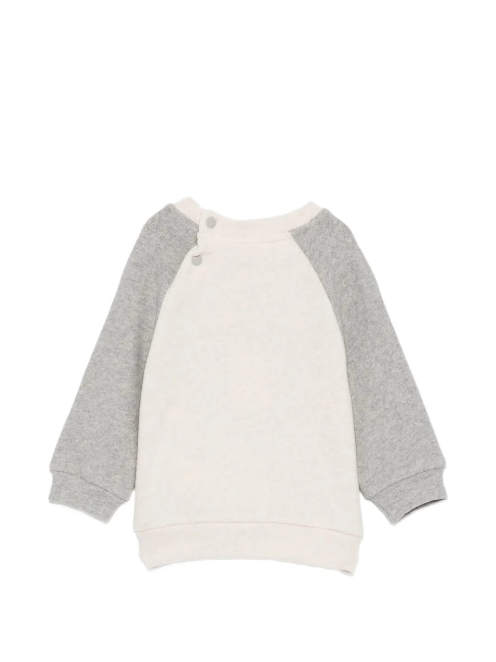 Patachou embroidered long-sleeve sweater Beige