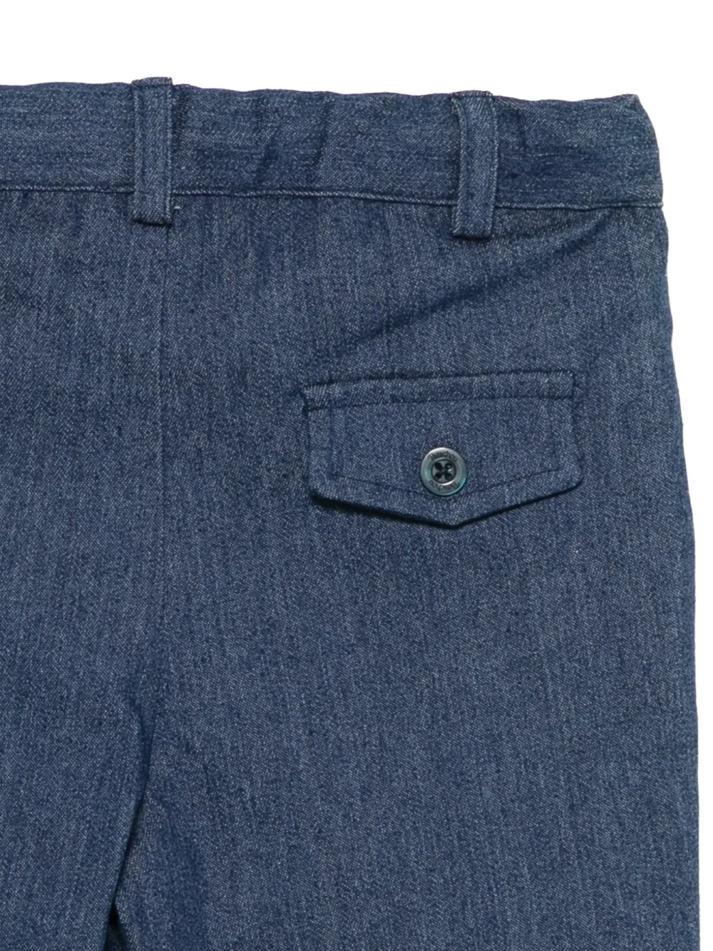 Patachou drawstring turned-up trousers Blauw