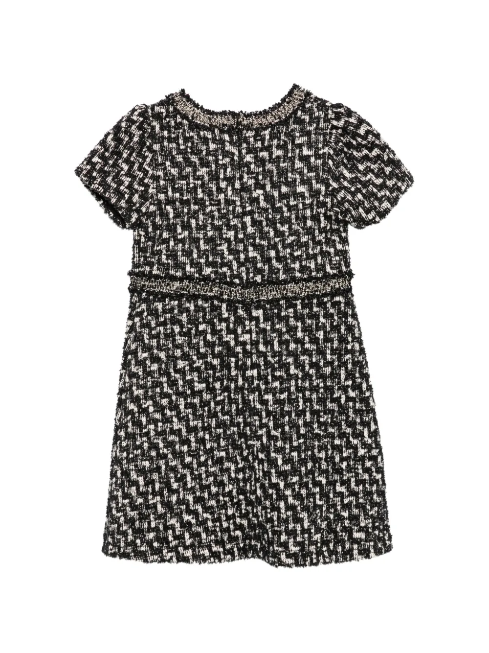 Patachou short-sleeve dress Zwart
