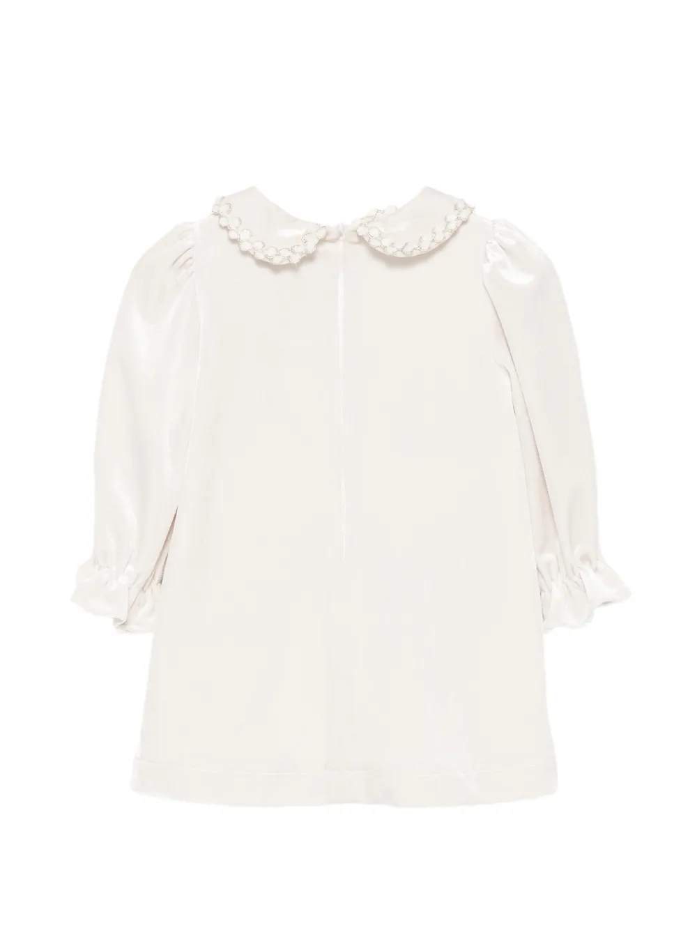 Patachou embellished velvet dress Beige