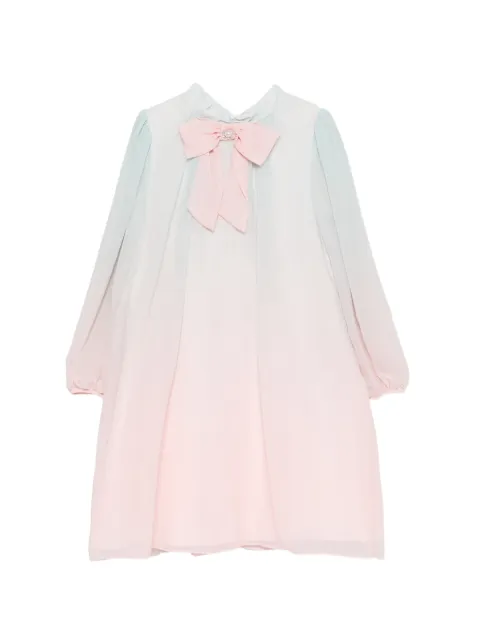 Patachou bow-detail dress