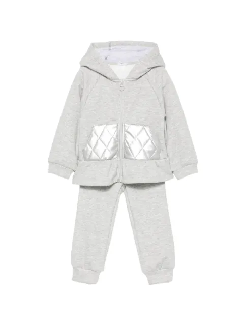 Patachou quilted ruffled tracksuit set