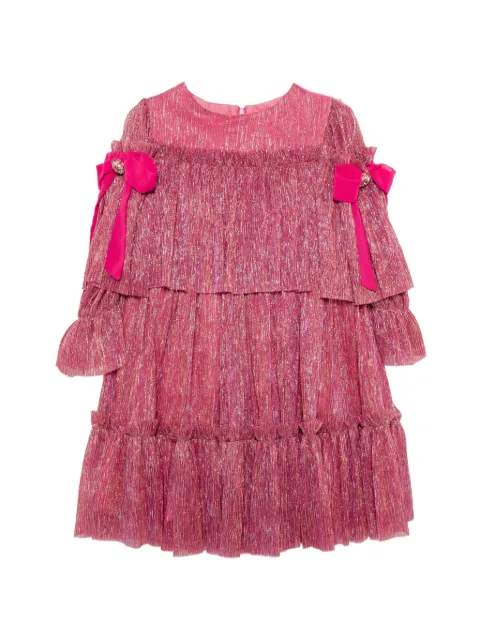 Patachou bow-embellished dress