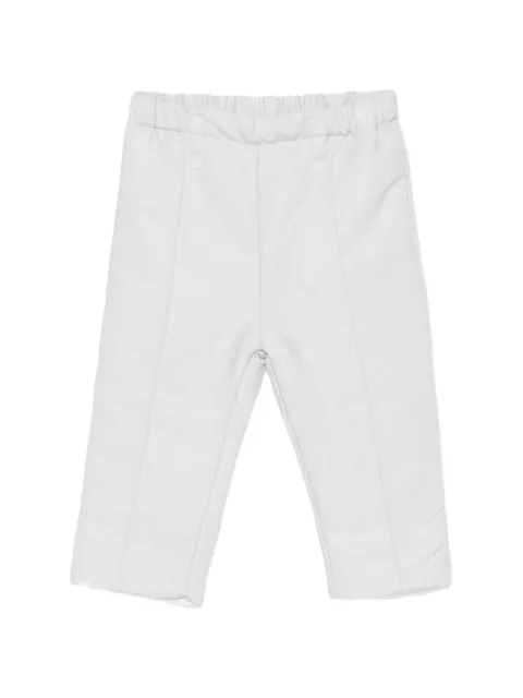 Patachou button-detail pleated trousers