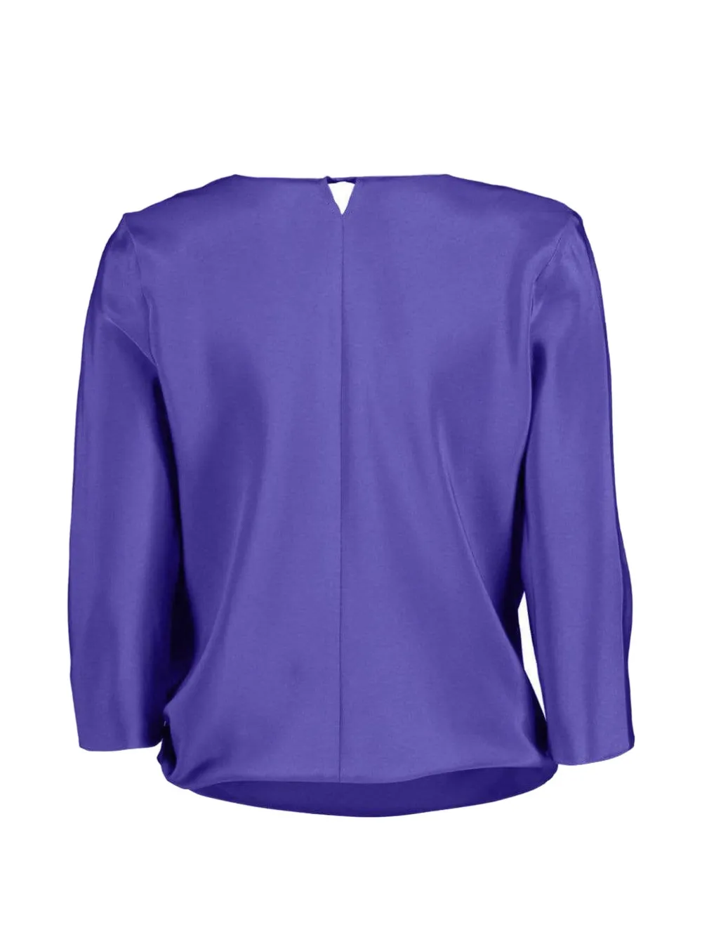Peter Cohen Games blouse met wikkel-design Paars