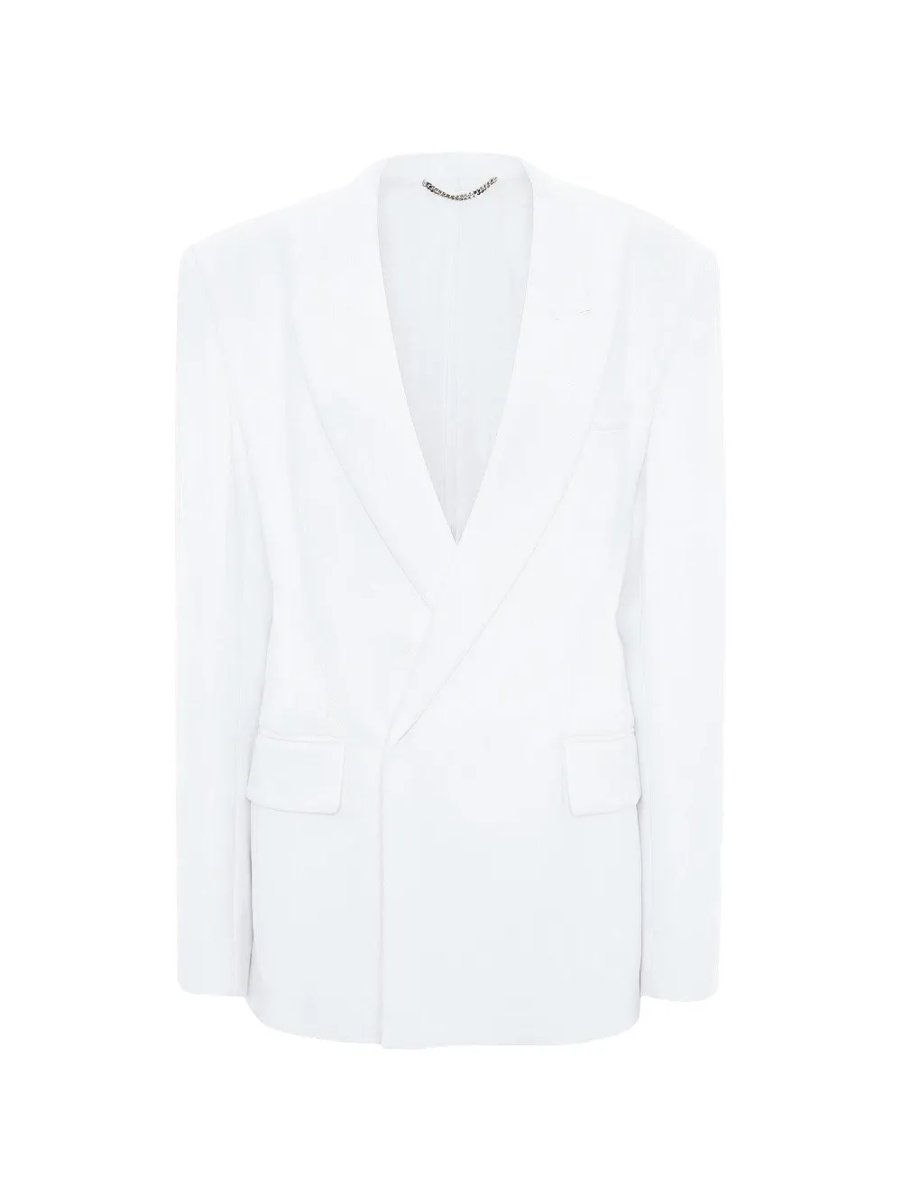 Victoria Beckham belted blazer - White