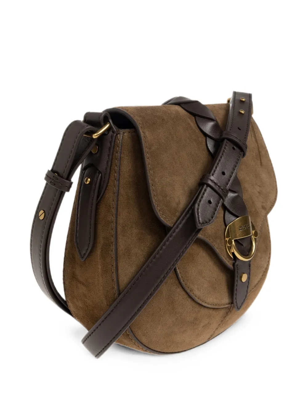 ISABEL MARANT Kleine Altay leren crossbodytas Bruin