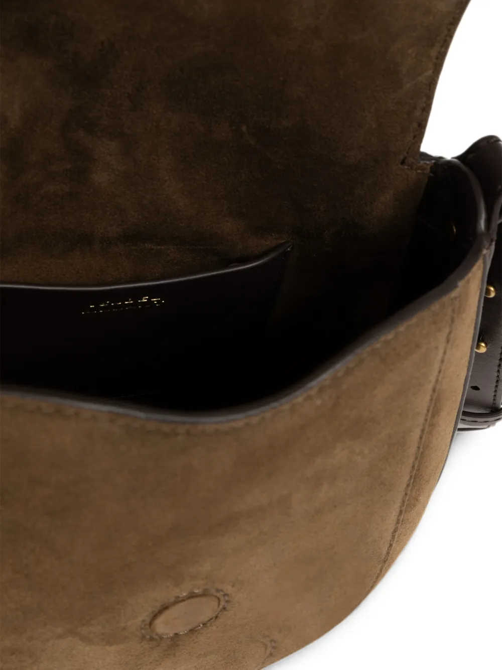 ISABEL MARANT Kleine Altay leren crossbodytas Bruin