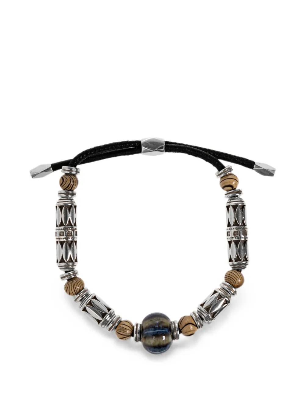 ISABEL MARANT Bracciale Janis con perline - Argento