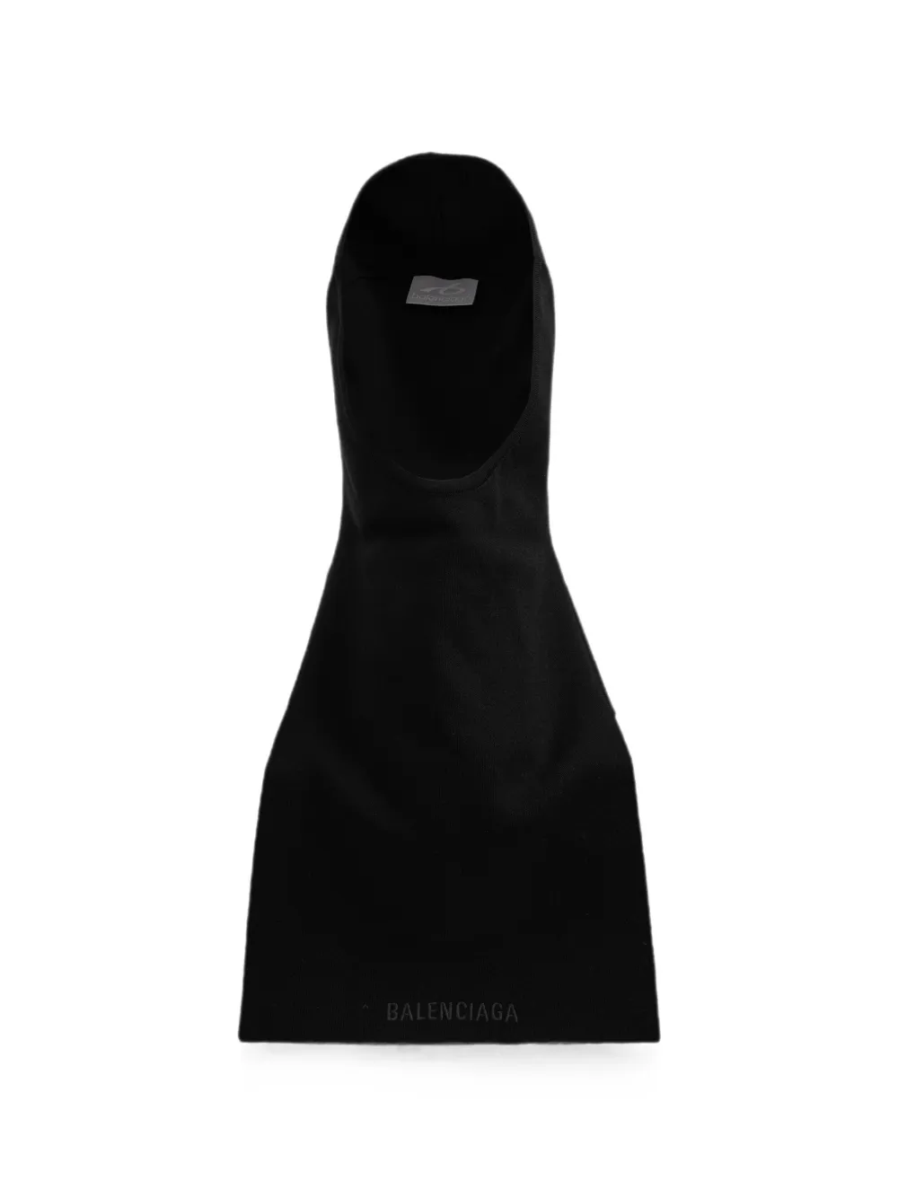 Balenciaga Techwear Balaklava Mit Logo-print In Black