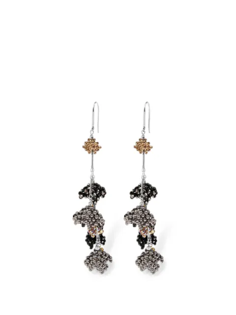 ISABEL MARANT Catalina crystal-embellished drop earrings