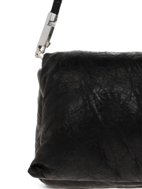 Rick Owens Pillow Griffin Shoulder Bag | Black | FARFETCH