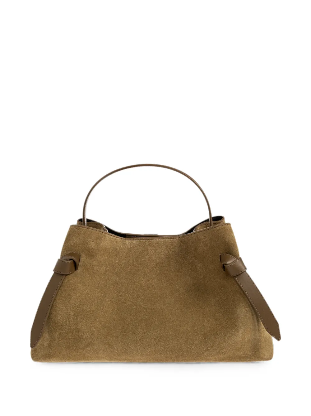 Yuzefi Gyoza suède shopper Bruin