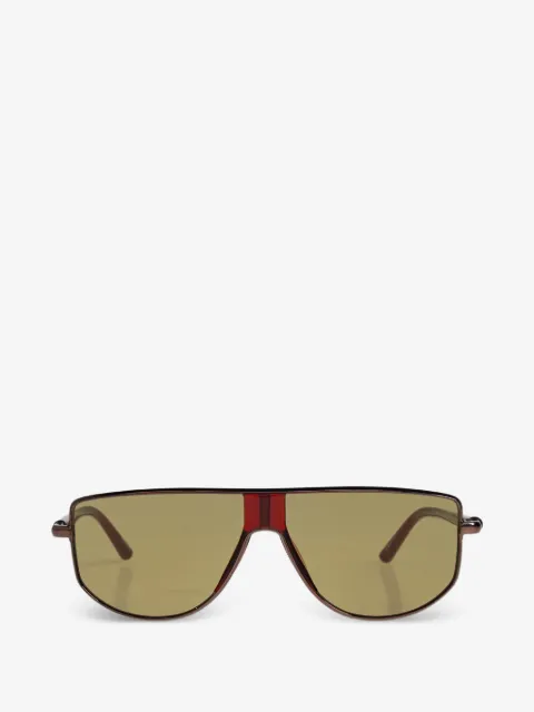 Jacquemus x Linda Farrow lunettes de soleil Corsa à monture navigateur