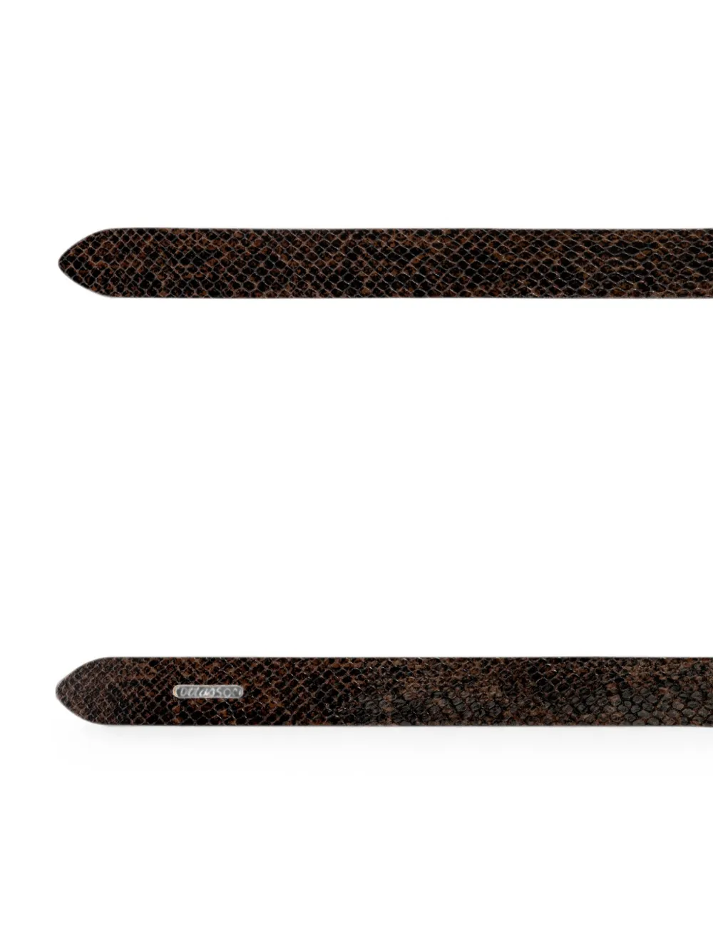 ISABEL MARANT Lecce riem met slangen-effect Bruin