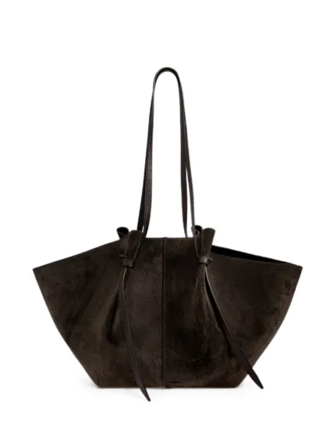 Yuzefi large Mochi suede tote bag
