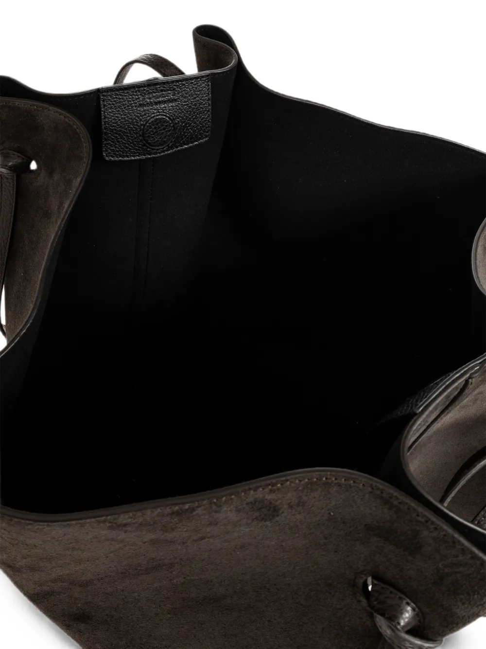 Yuzefi Mochi suède shopper Bruin
