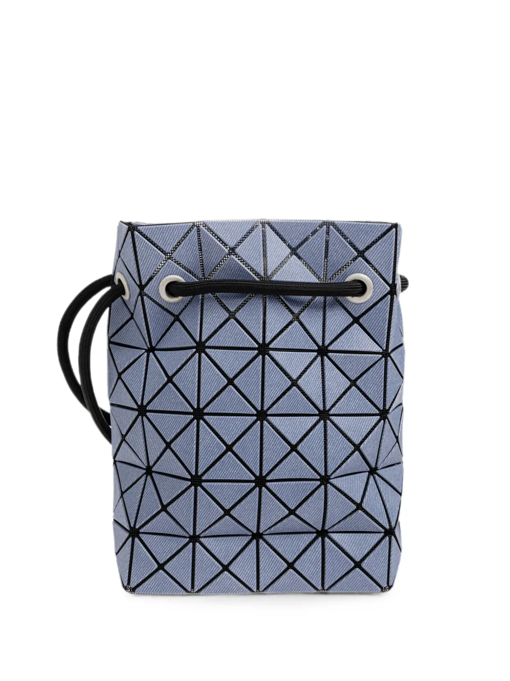 Bao Bao Issey Miyake Beuteltasche mit geometrischem Einsatz - Blau
