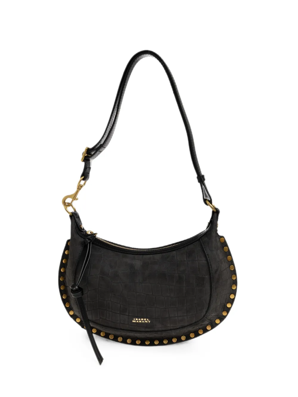 ISABEL MARANT Oskan Moon Schultertasche - Schwarz