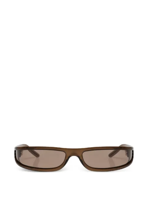 Rick Owens gafas de sol con montura rectangular