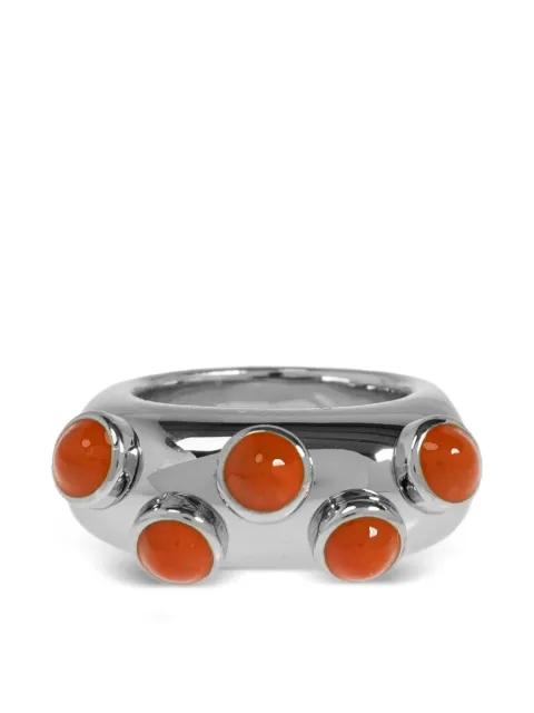 Marni cabochon-embellished brass ring