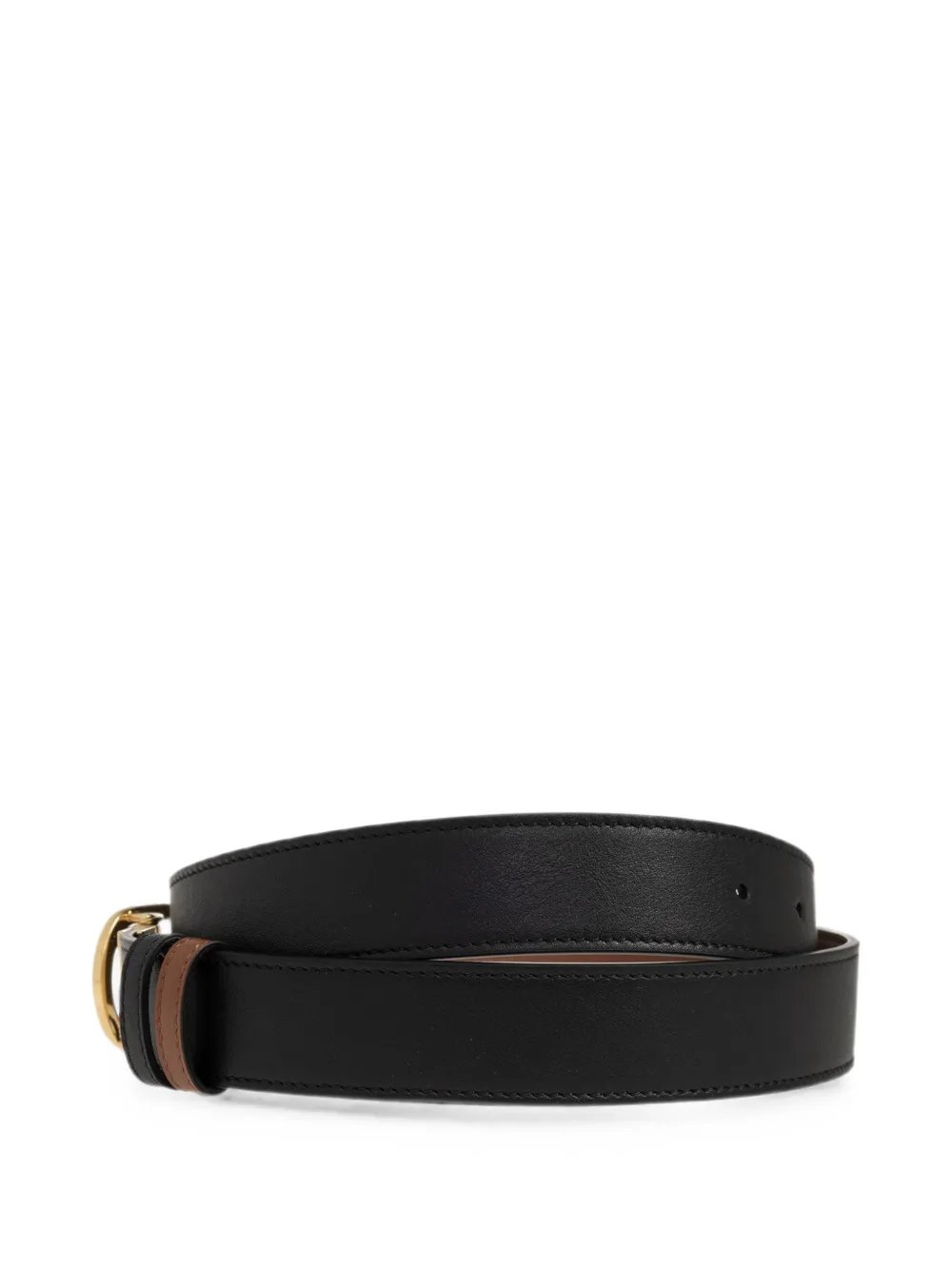 Valentino Garavani Leren riem Zwart