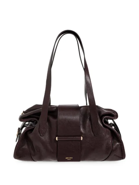Jimmy Choo medium Bar leather duffle bag