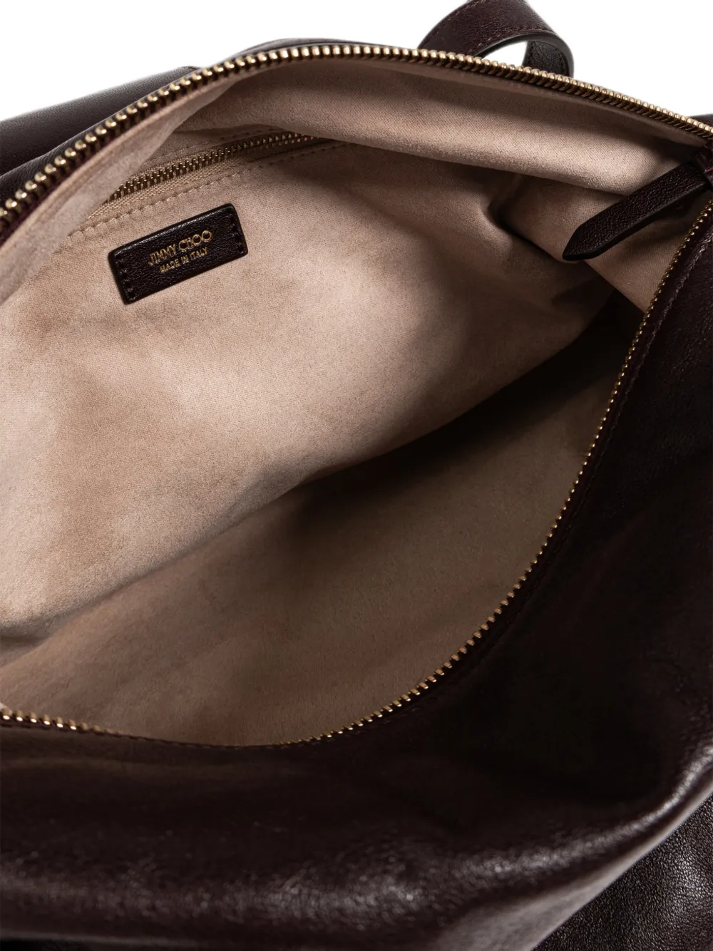 Jimmy Choo Medium Bar leren duffeltas Rood