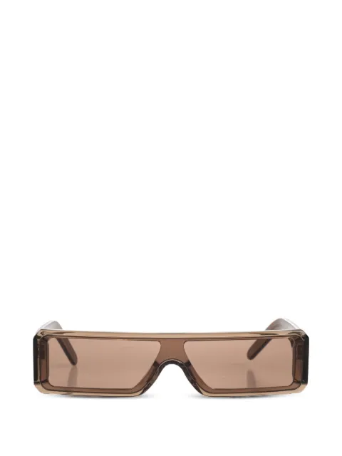 Rick Owens gafas de sol Geth con montura geométrica