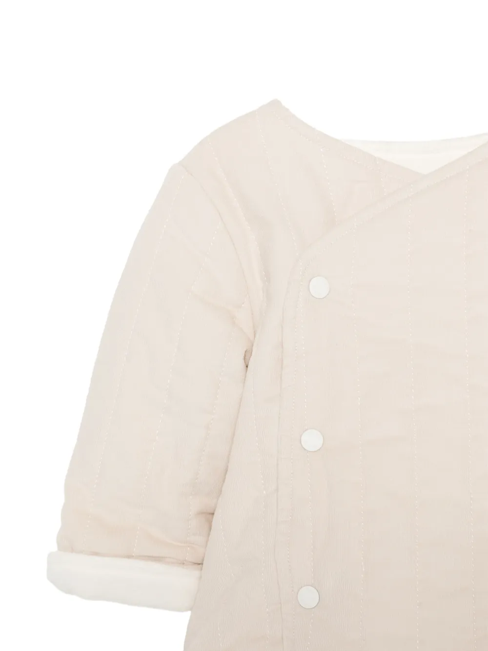 Patachou quilted trouser set Beige