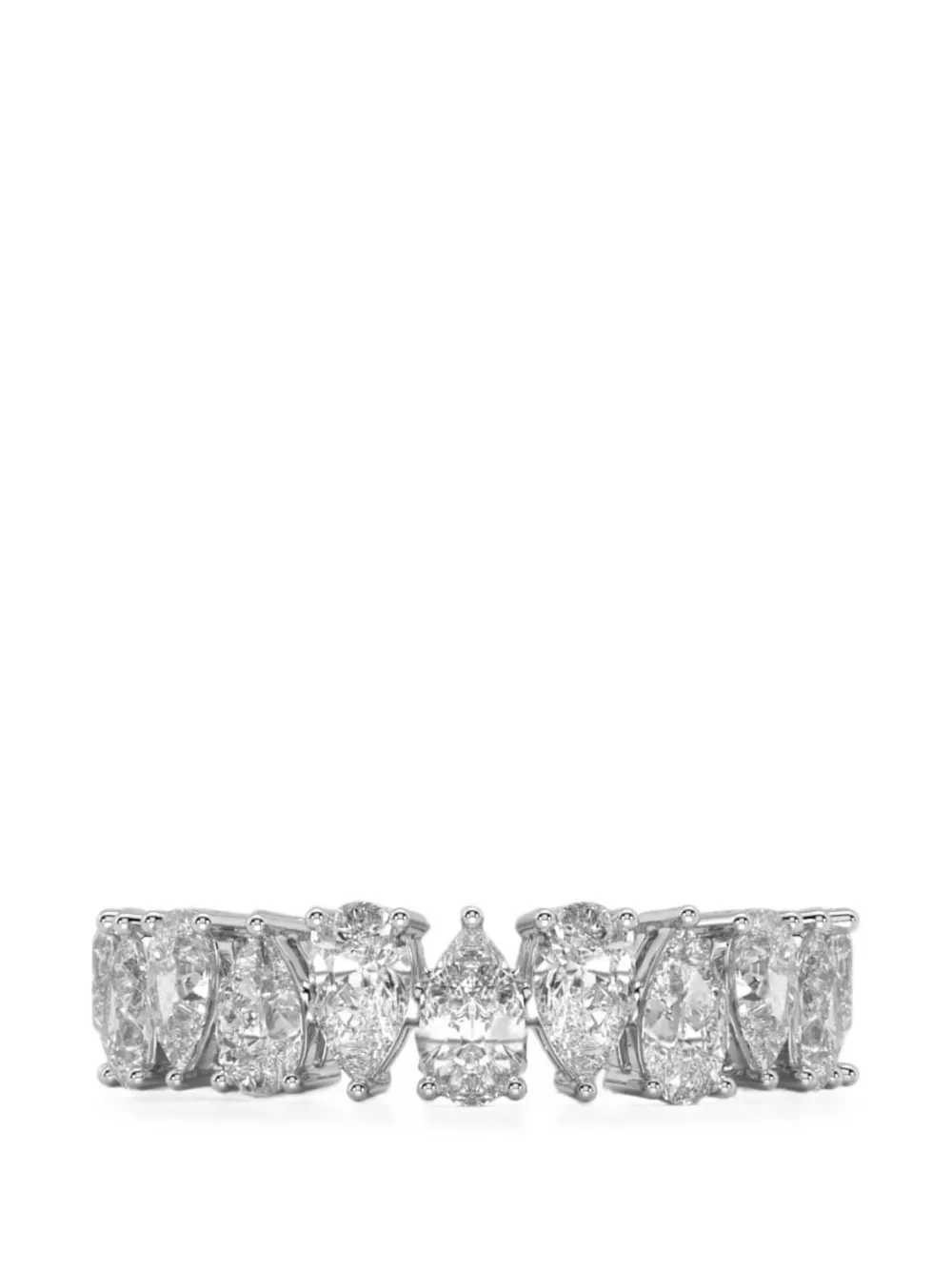 SOLO for diamonds Eternity diamond ring - Argento