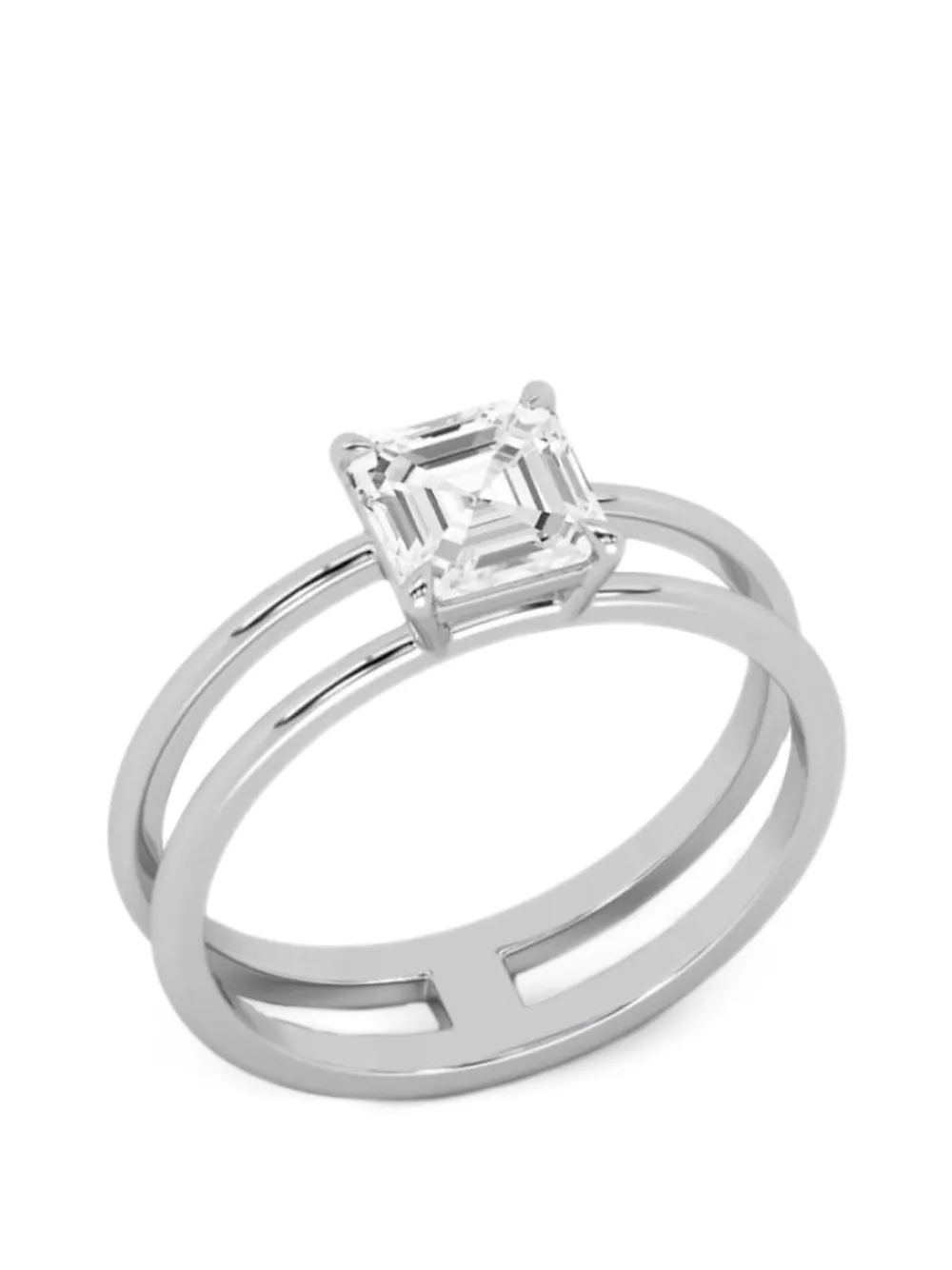 SOLO for diamonds x Roxolana Ring mit Diamant - Silber