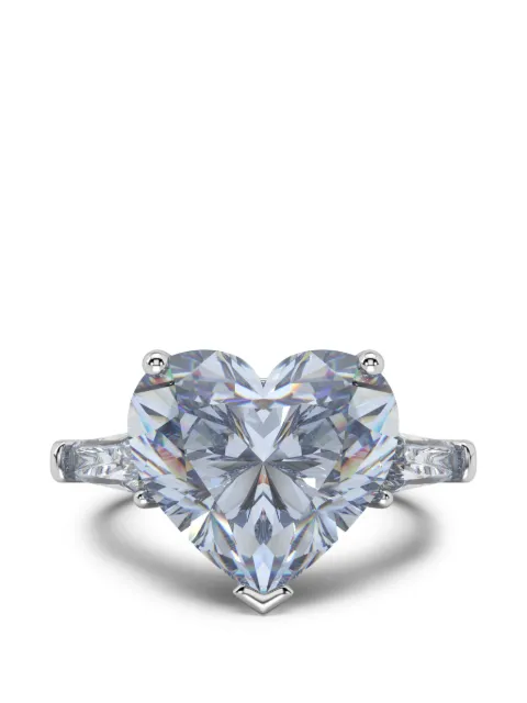 SOLO for diamonds anillo con diamante de corte corazón