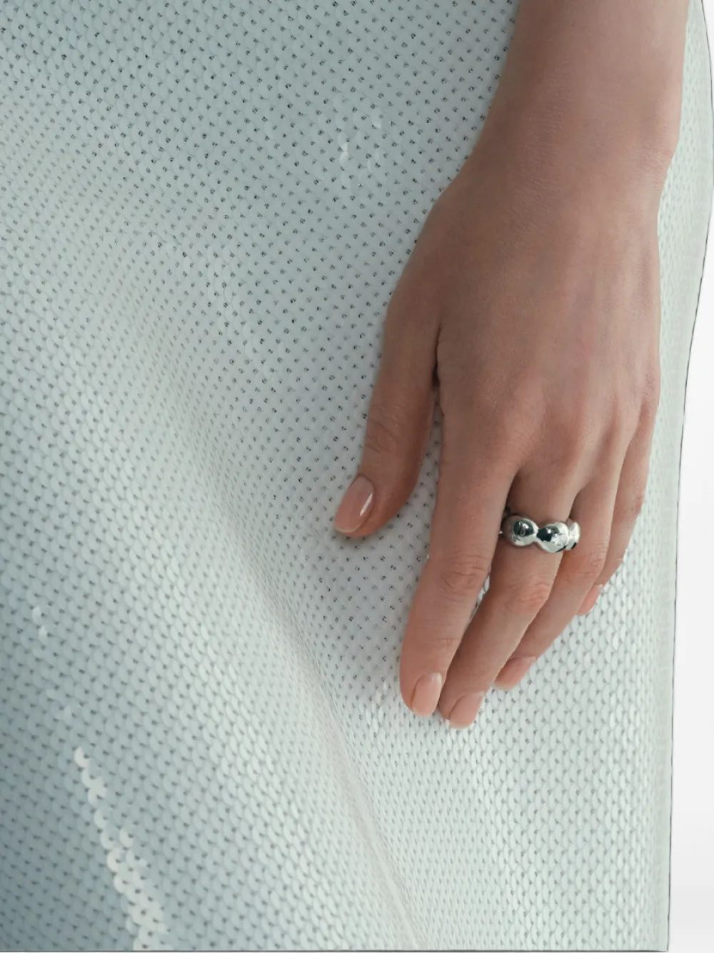 SOLO for diamonds Soul diamond ring - Argento