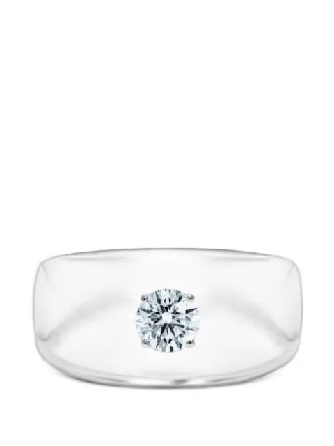 SOLO for diamonds diamond-embellished band ring