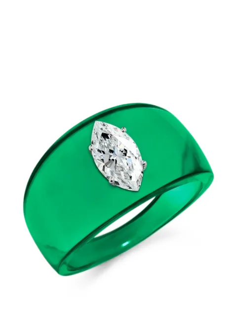 SOLO for diamonds marquise-cut diamond ring