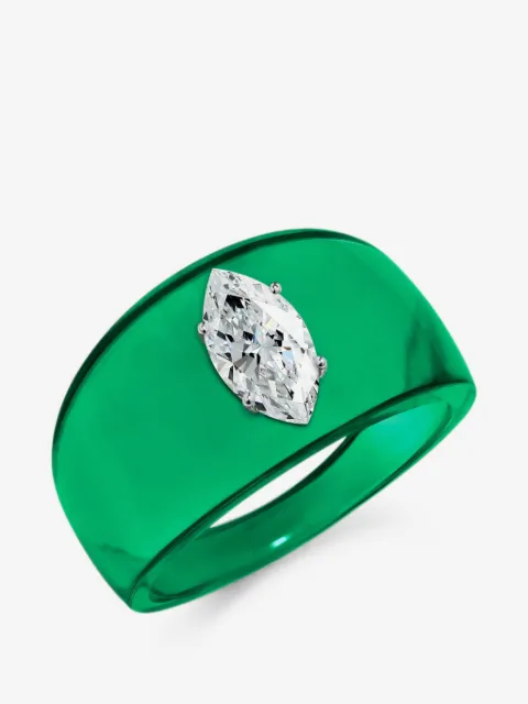 SOLO for diamonds marquise-cut diamond ring