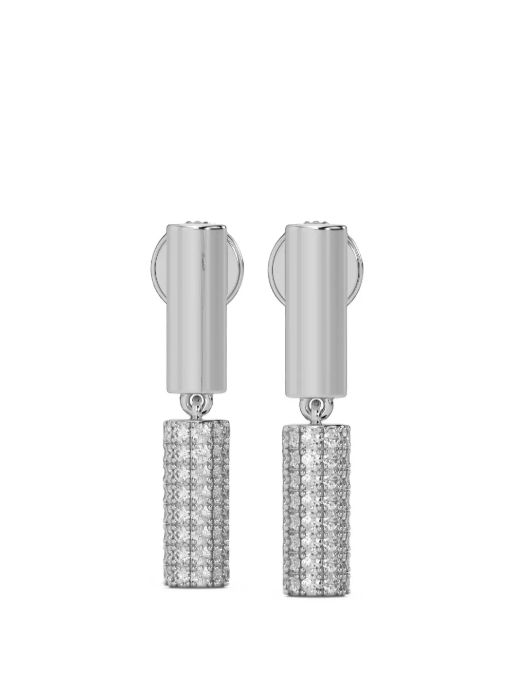 SOLO for diamonds diamond drop earrings