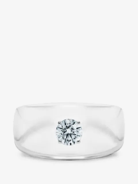 SOLO for diamonds diamond-embellished chunky ring