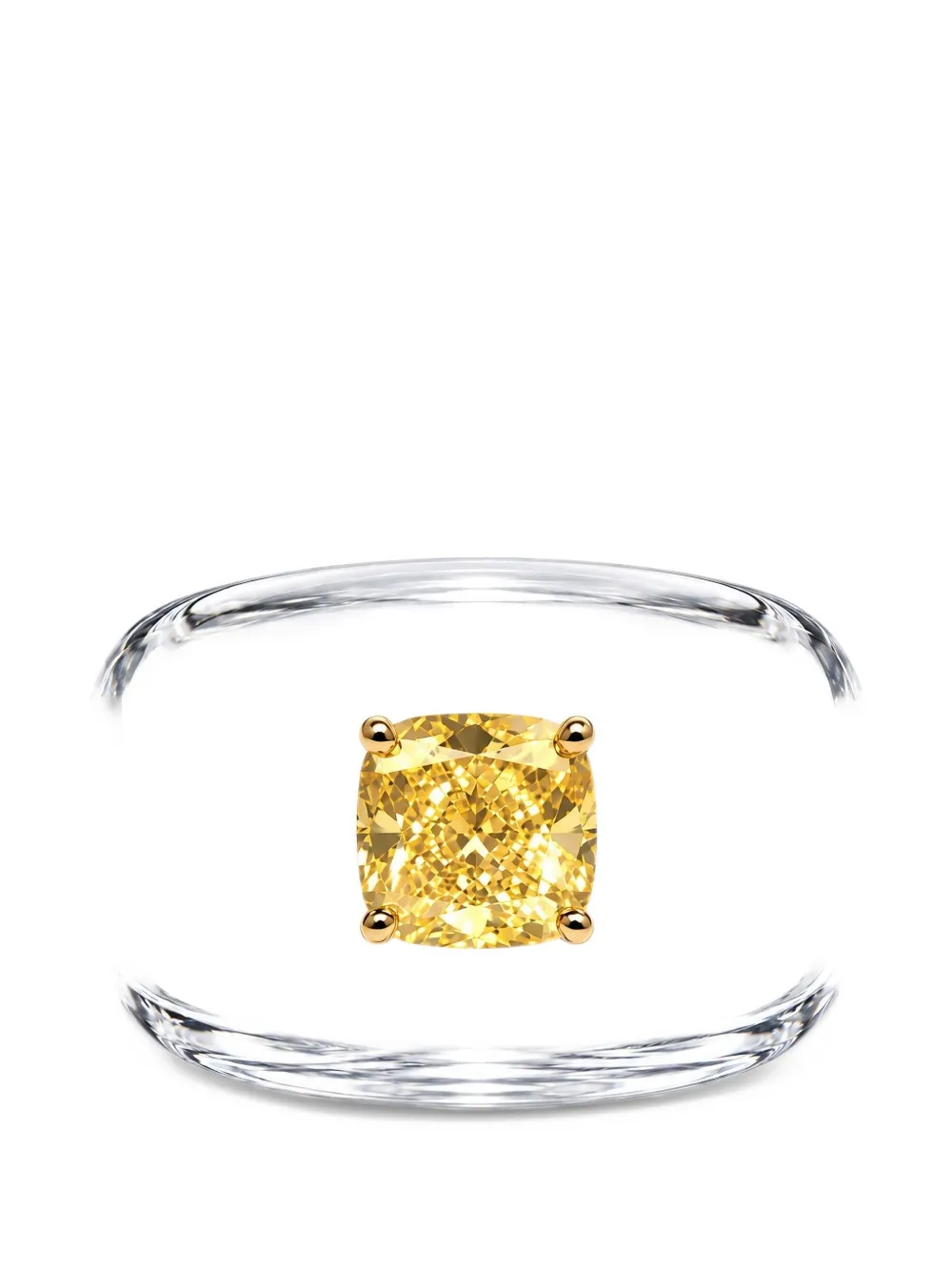SOLO for diamonds diamond-embellished ring - Oro