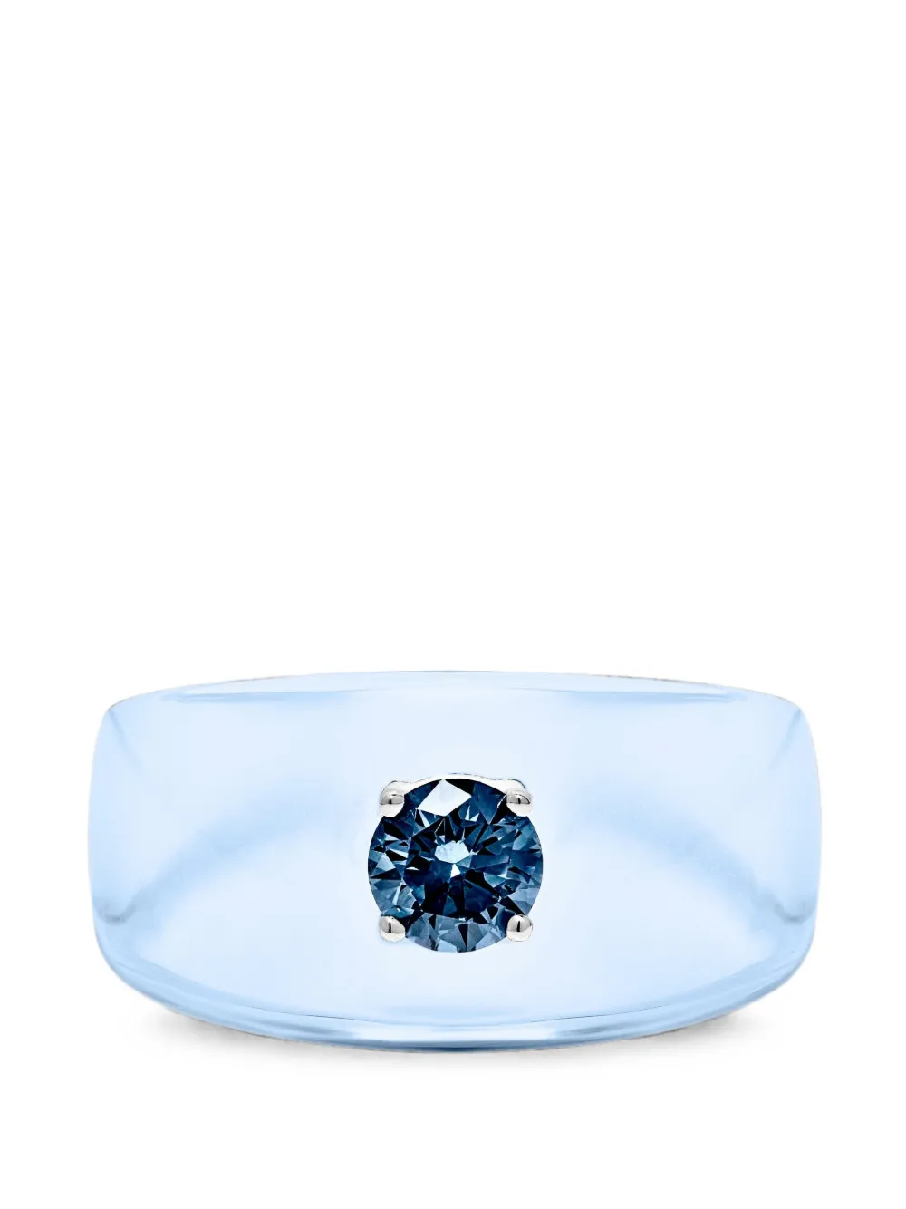 SOLO for diamonds Anello con diamanti - Argento