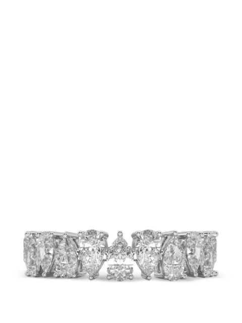 SOLO for diamonds anillo de eternidad con diamante de corte pera