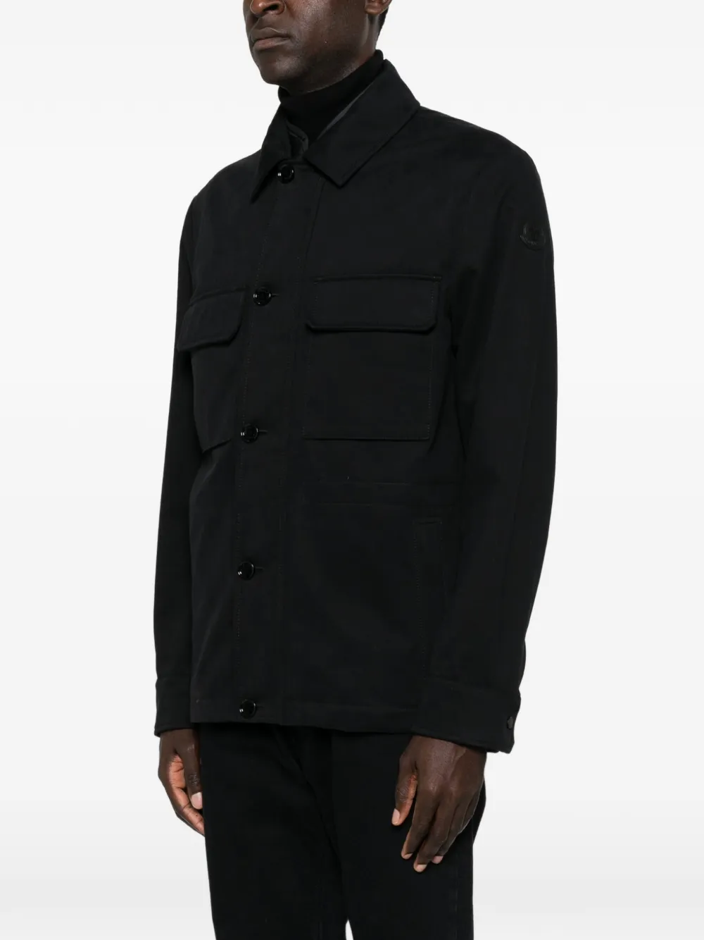 Moncler Thaldrik jas Zwart