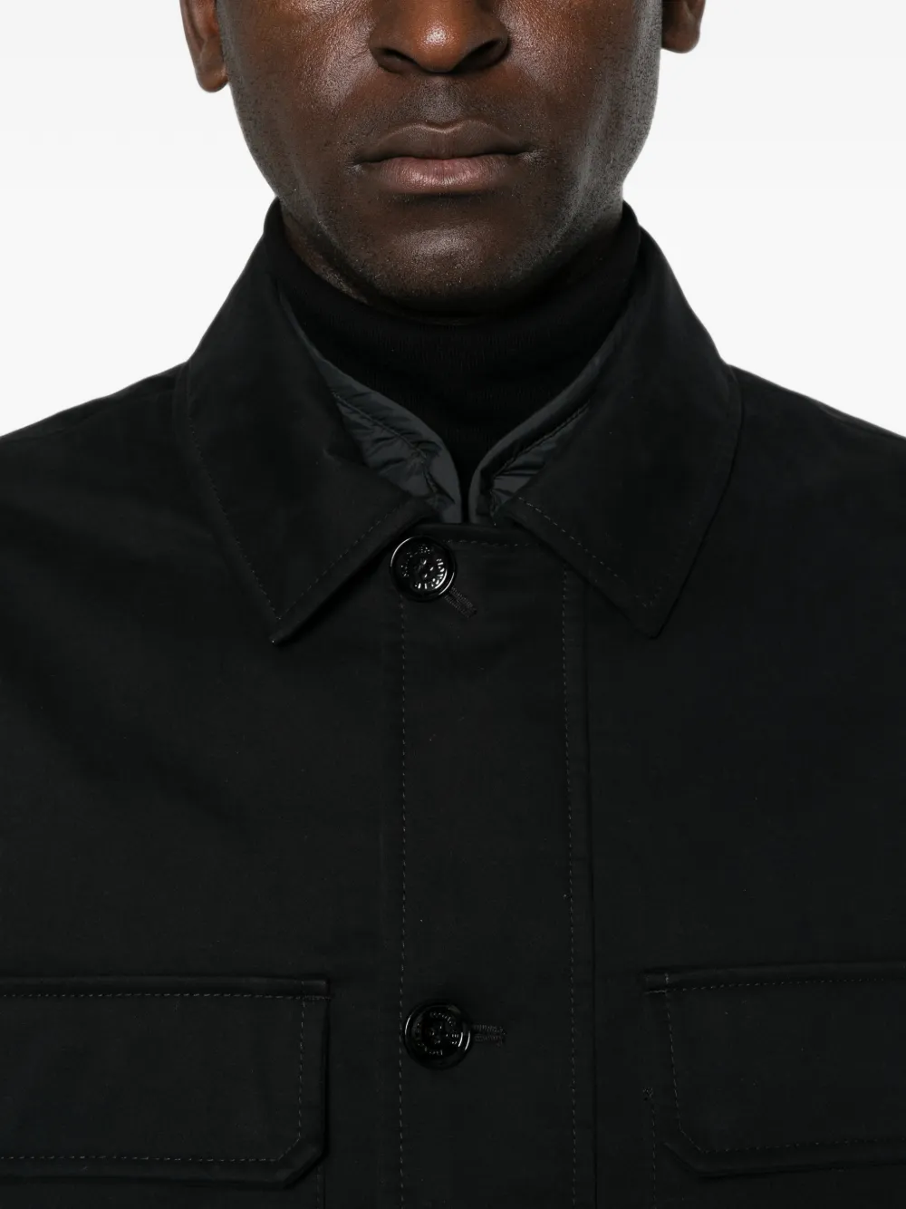Moncler Thaldrik jas Zwart